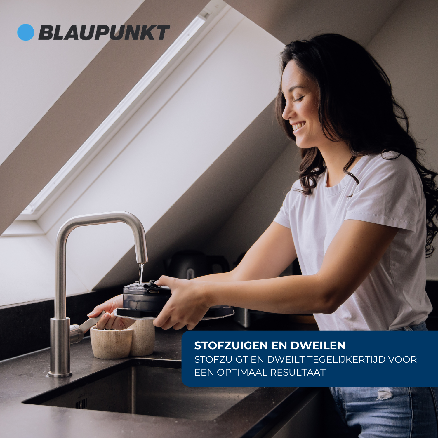 Blaupunkt Bluebot XBOOST 2+ Roboter-Staubsauger - Entleert sich automatisch