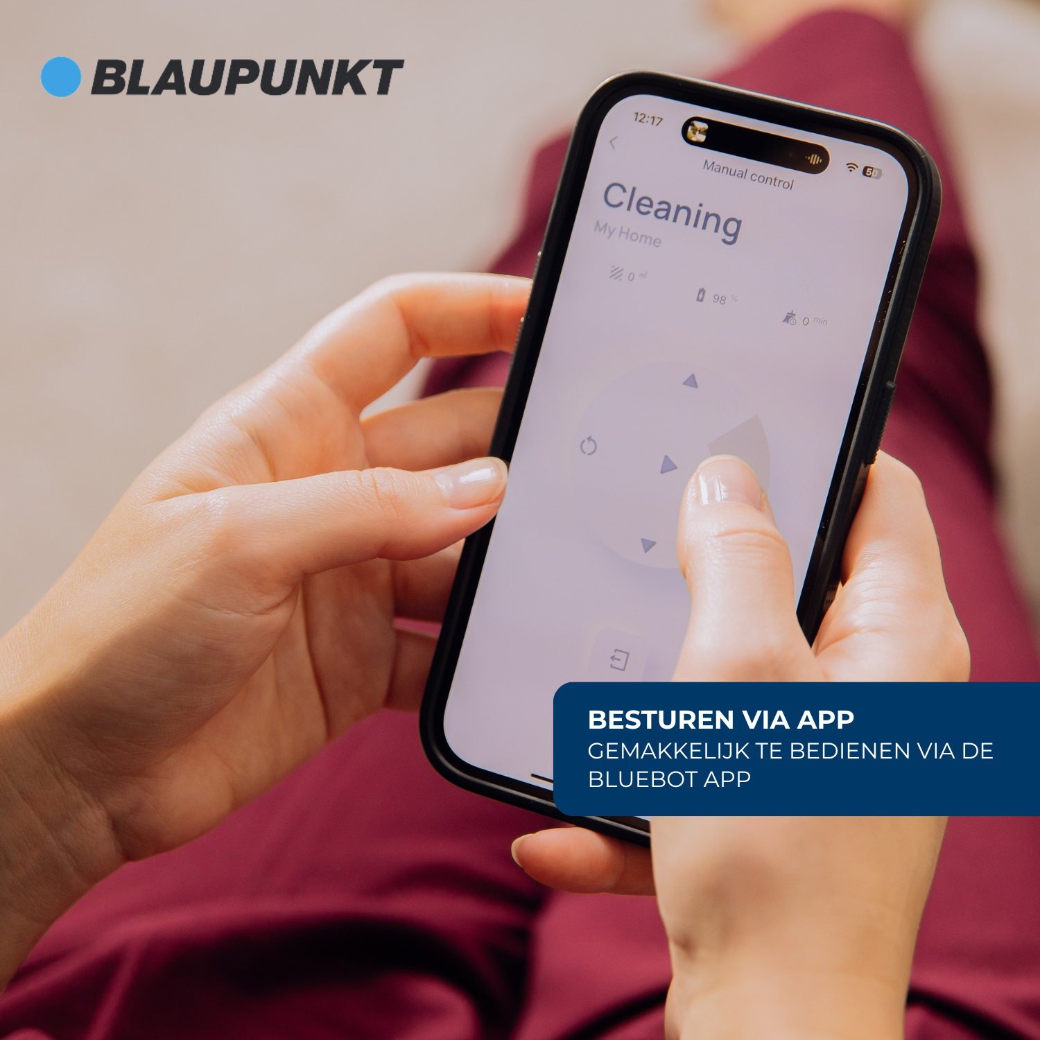 Blaupunkt Bluebot XBOOST Robotstofzuiger