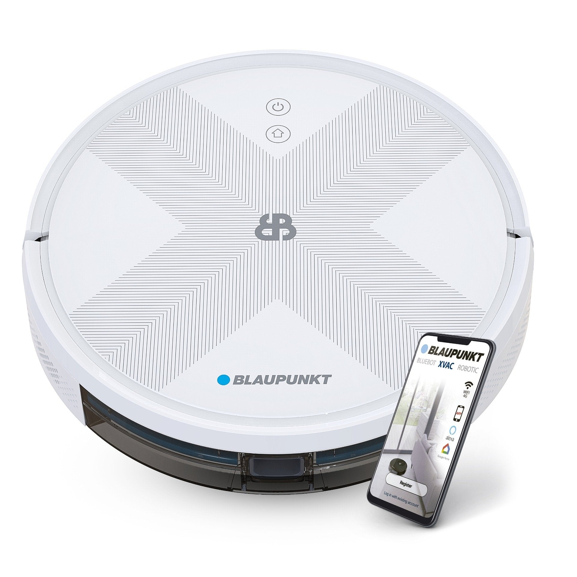 Blaupunkt XVAC white met telefoon