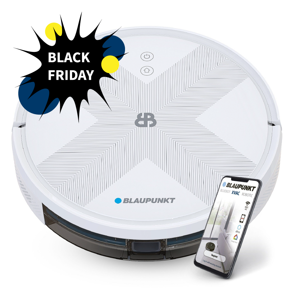 Blaupunkt Bluebot XVAC Wit robotstofzuiger